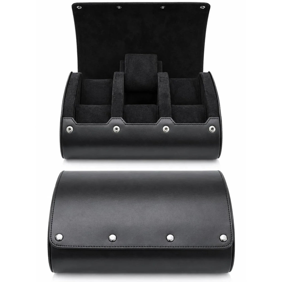 GENTELUXIO™ VoyageSix 6-Slot Watch Travel Case