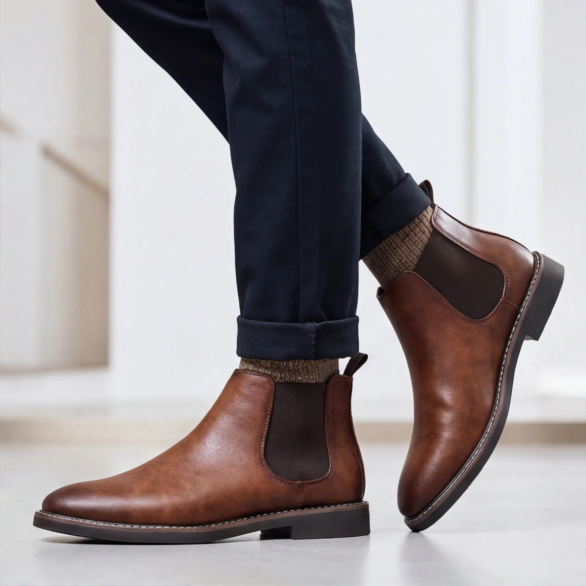 GENTELUXIO™ Sovereign Men’s Retro Chelsea Boots