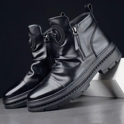 GENTELUXIO™ Monarch Chelsea Boots – Bottines imperméables en caoutchouc de qualité supérieure